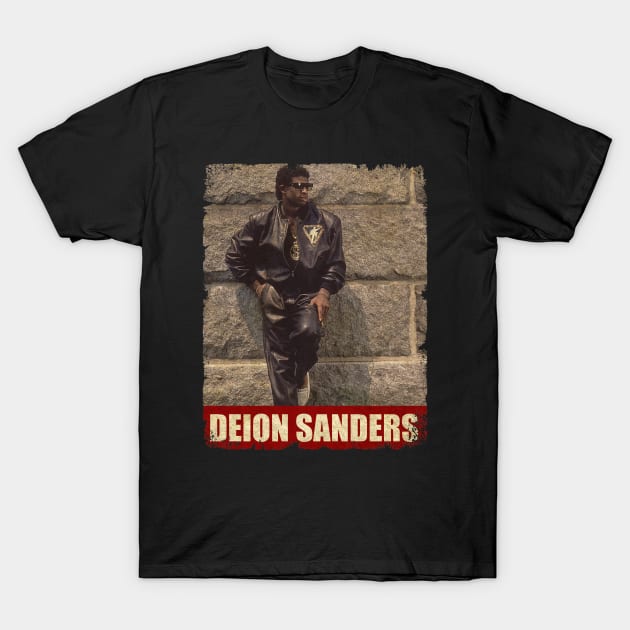 Deion Sanders - RETRO STYLE T-Shirt by Mama's Sauce